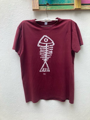 T shirt Psarokokalo medium red like new