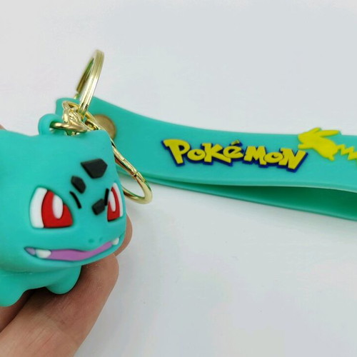 Bulbasaur Pokemon figure keychain like new