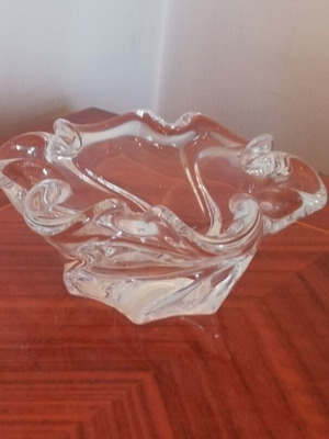 Small crystal fondue vintage like new, 1970s
