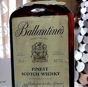 Ballantine's Scotch Whisky 175cl 1,75L  43 G.L. Δεκαετιας 70'