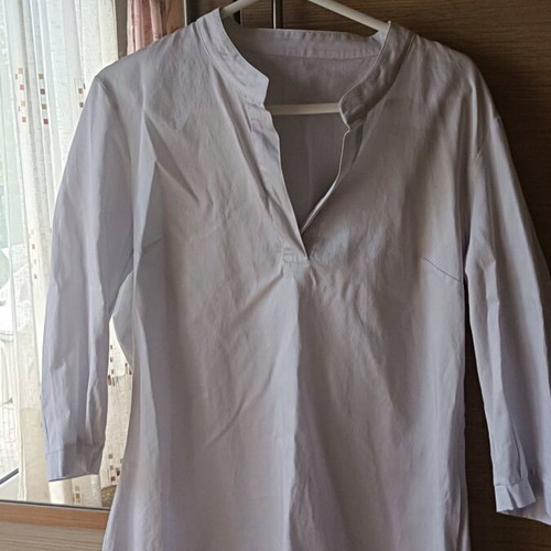 White cotton shirt like new, size L