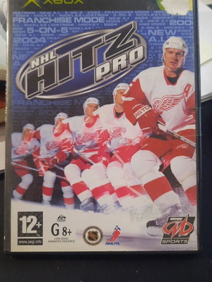 NHL Hitz Pro Xbox παιχνίδι μεταχειρισμένο, χόκεϊ με βιβλιαράκι