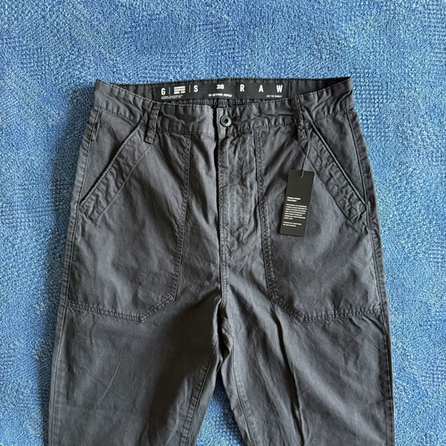 G-Star RAW 3D Fatigue Boyfriend Pants, vintage black, size 28