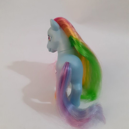 My Little Pony Rainbow Dash figure used, G3 Hasbro