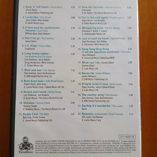 22 Great Foreign Hits 1957 Extra CD 2