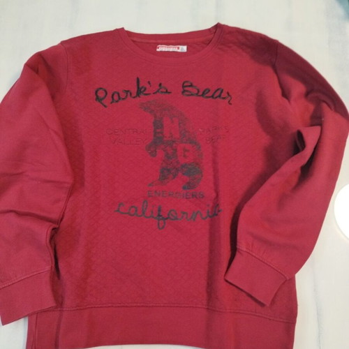 Energiers sweatshirt like new, red, size 164 cm for 14 years