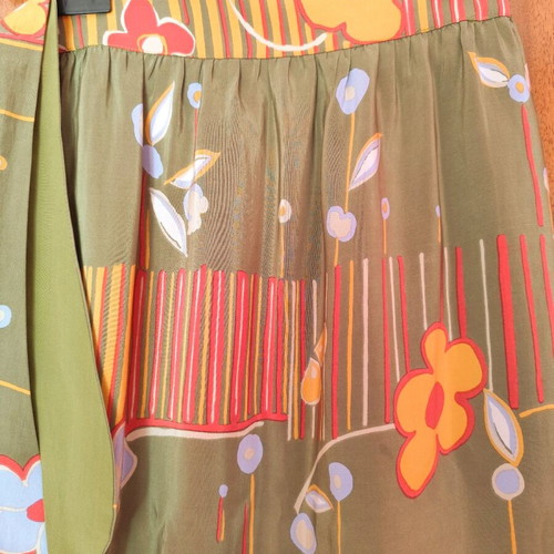 Vintage silk skirt
