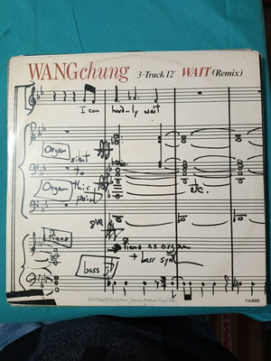 Wang Chung Wait 3-Track 12" Remix vinyl record