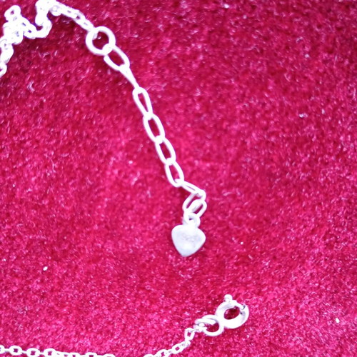 Silver 925" bracelet chain like new, length 0.21 m