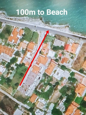 Διαμέρισμα 2 υπνοδωματίων επιπλωμένο με θέα στη θάλασσα, Βραχάτι Κορινθίας