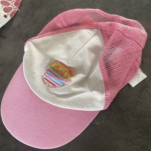 Zara kids hats used, set of 3, pink, size S