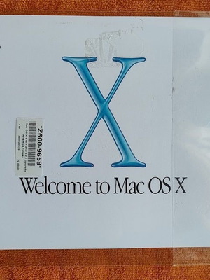 Apple Mac OS X CD-ROM new, collector's edition 2001