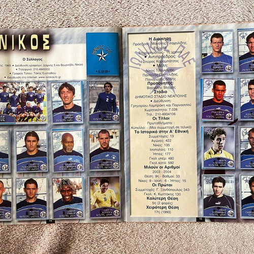 Greek Championship 2005 Album used, Golden Shop