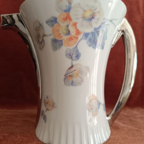 Vintage Limoges Art Déco coffee pot carafe like new (1920-1930)