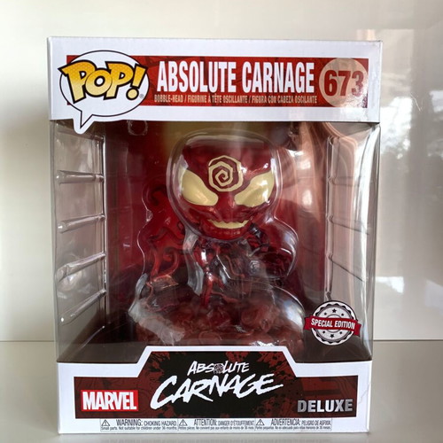 Funko Pop! Marvel Absolute Carnage on Headstone Special Edition Deluxe like new
