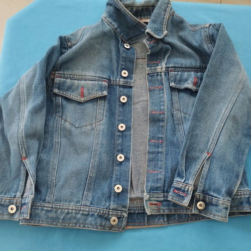 Sam 0-13 kids denim jacket like new, size 4, blue