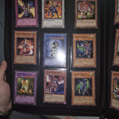 Yugioh Binder used with mostly very good condition cards