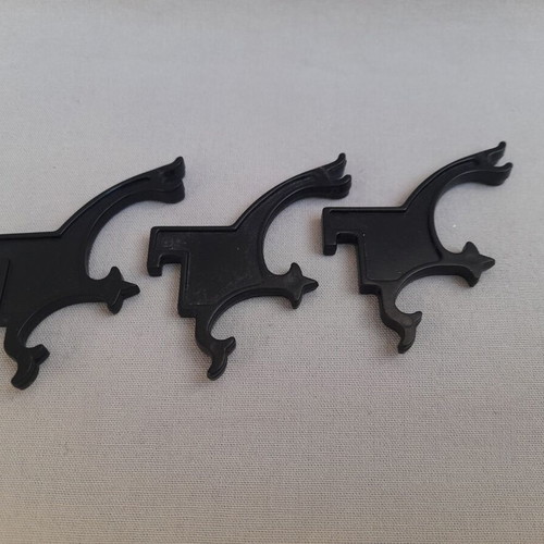 Playmobil castle knights support arm set of 3 used