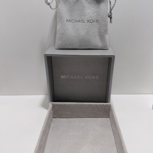Michael Kors box with pouch new