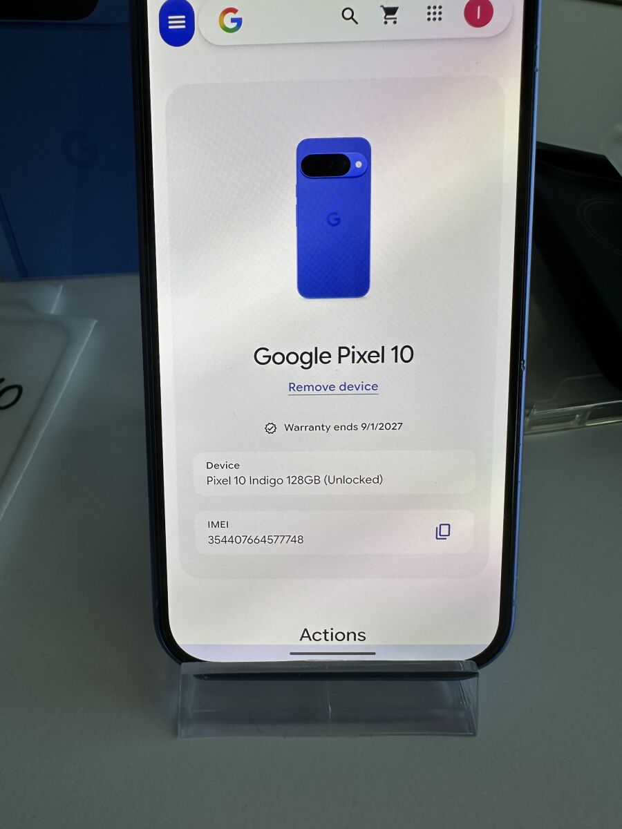 Google Pixel 10 128GB Indigo like new… - € 550,00 - Vendora.cy