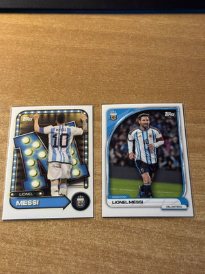 Topps Κάρτες Lionel Messi Καινούργιο, Αργεντινή