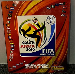 συμπληρωμένο άλμπουμ South Africa 2010 World Cup panini