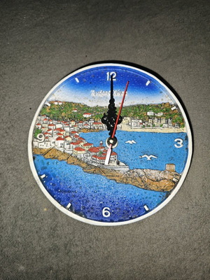 Andros Chora wall clock like new