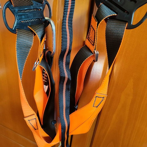 Safety Life Line Construction Protective Equipment PPE fall protection harness like new