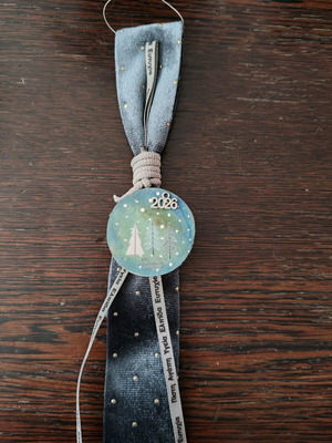 Gouri 2026 with small wooden element and ribbons new