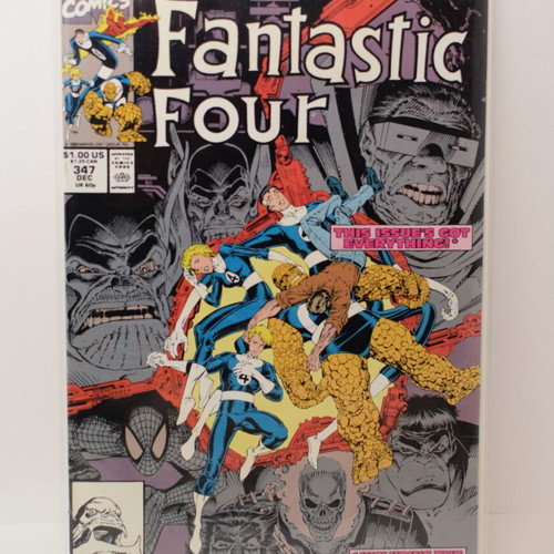 Fantastic Four #347 used Marvel Comics comic 1990