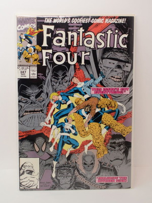 Fantastic Four #347 used Marvel Comics comic 1990