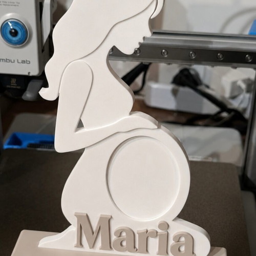 Personalized Pregnancy Decorative Frame with Baby Ultrasound