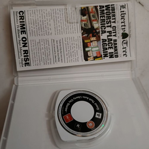 PSP games used with Grand Theft Auto and Medievil