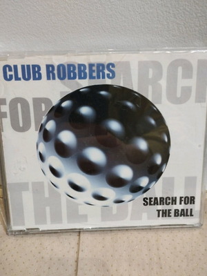 Club Robbers Search For The Ball CD single like new, electronic