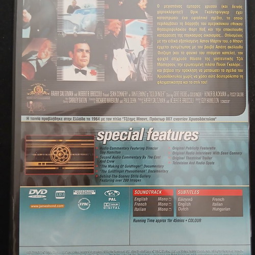 Goldfinger Special 007 Edition DVD