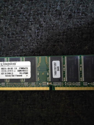 DDR RAM 256MB - 333 MHZ