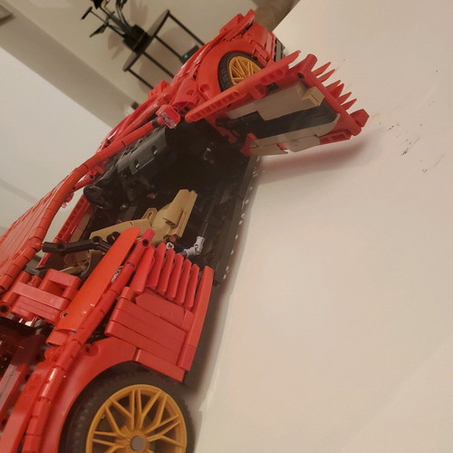 Lego Ferrari Testarossa moc 1:8 new, assembled