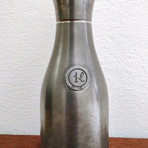 Tin bottle new handmade with authenticity stamp