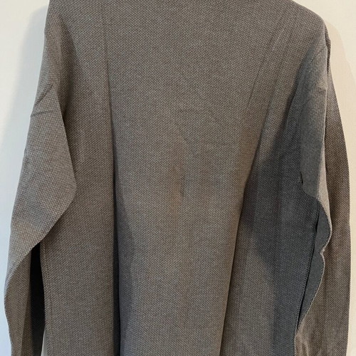 Gant long-sleeve polo shirt like new, size M-L, gray and blue