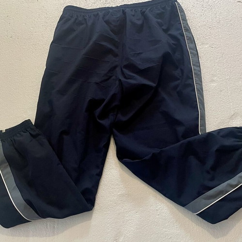 Adidas Vintage Windbreaker Track Pants like new, navy blue and black