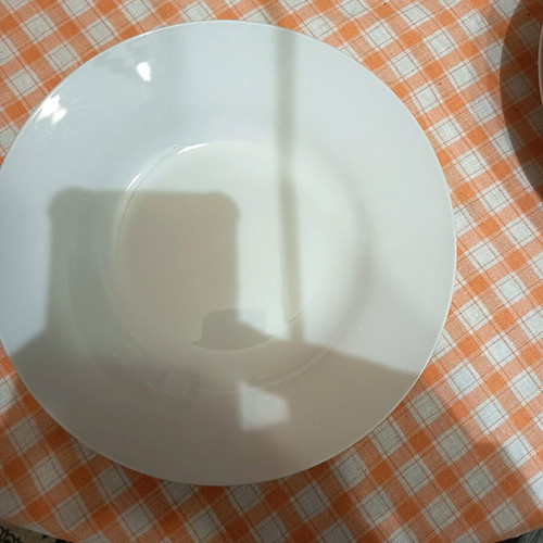 Soup plates new, set of five porcelain The Mart