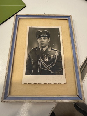 Officer photograph used, royal era, decorated