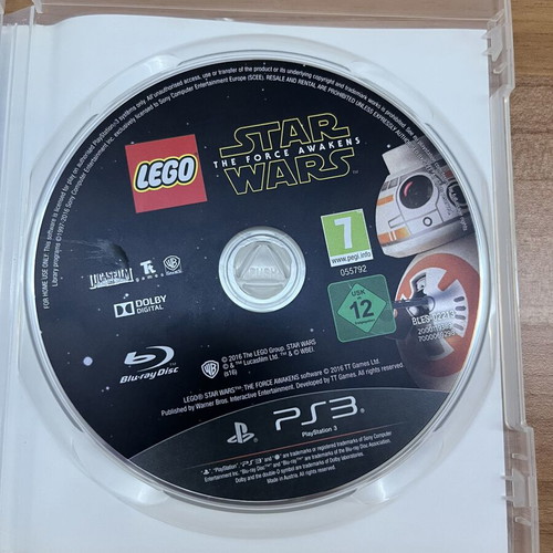 Lego Star Wars The Force Awakens PS3 game used