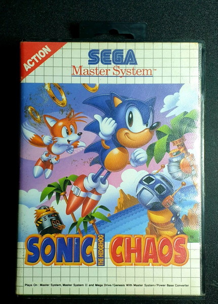 Sonic Chaos Πλήρες - Sega Master System