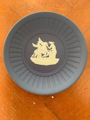 Wedgwood πιατάκι συλλεκτικό χειροποίητο με Πήγασο μπλε