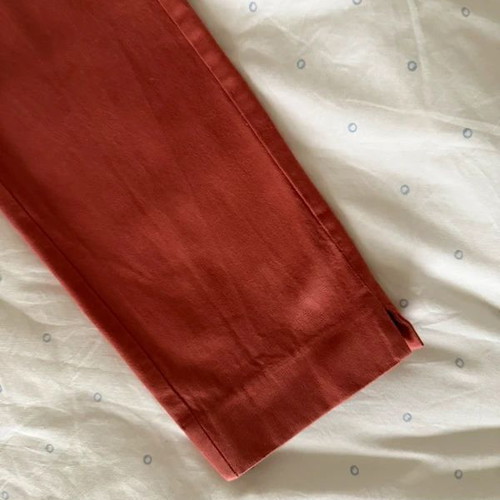 Marks&Spencer office pants used, terracotta color, size UK 8
