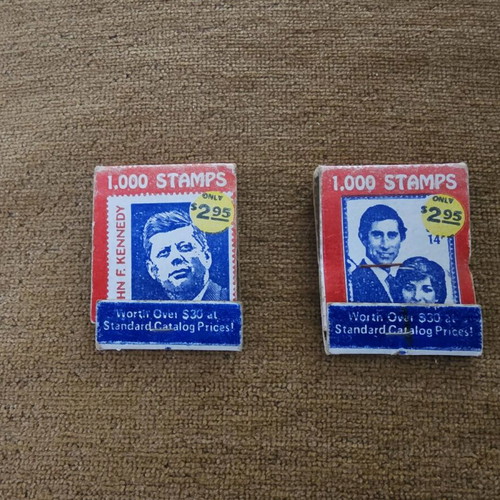 Collectible matches with President JFK, Prince Charles and Princess Diana like new