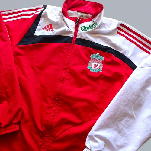 Liverpool x adidas 2007/08 football tracksuit set like new