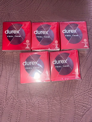 Durex Feel Thin condoms new