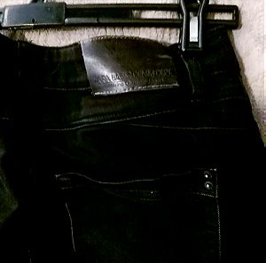 τζιν μαυρο Zara, με σκισιματα, small size
